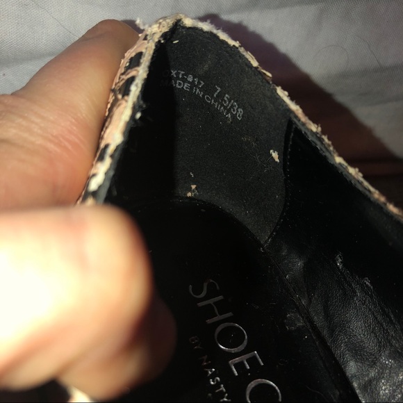 Shoe Cult Nasty Gal Snakeskin Loafers - Picture 5 of 9